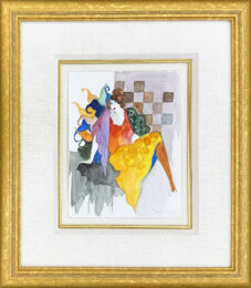 Quiet Interlude by Itzchak Tarkay at GallArt.com