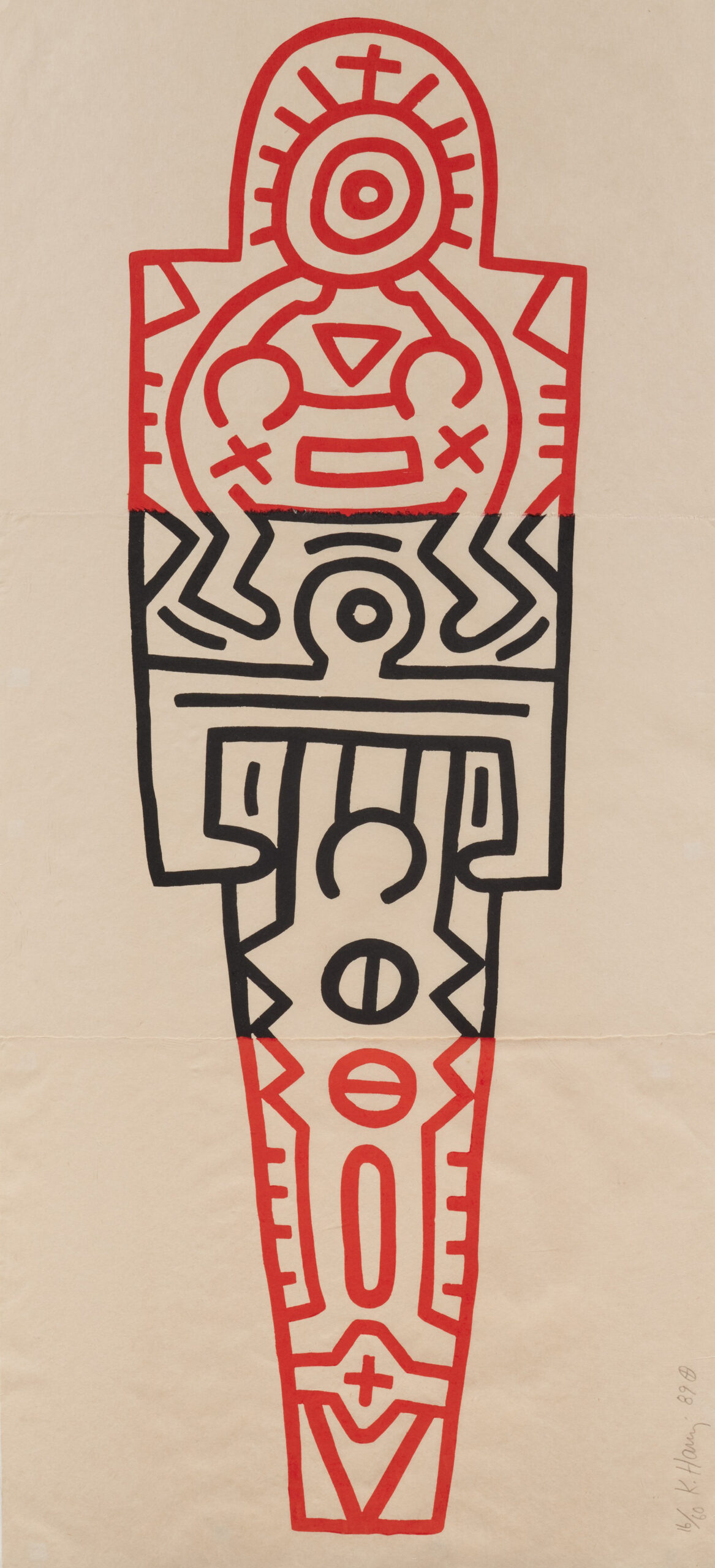Totem by Keith Haring