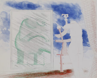 Picture of Ourselves, from: The Blue Guitar by David Hockney at Gilden's Art Gallery