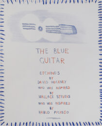 The Blue Guitar [Title], from: The Blue Guitar by David Hockney at Gilden's Art Gallery