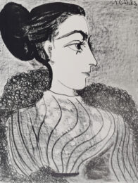 Woman with a Hair Bun | Femme au chignon by Pablo Picasso at Gilden's Art Gallery