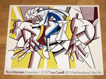 The Red Horseman (from Leo Castelli Gallery) by Roy Lichtenstein at Dovehouse Contemporary
