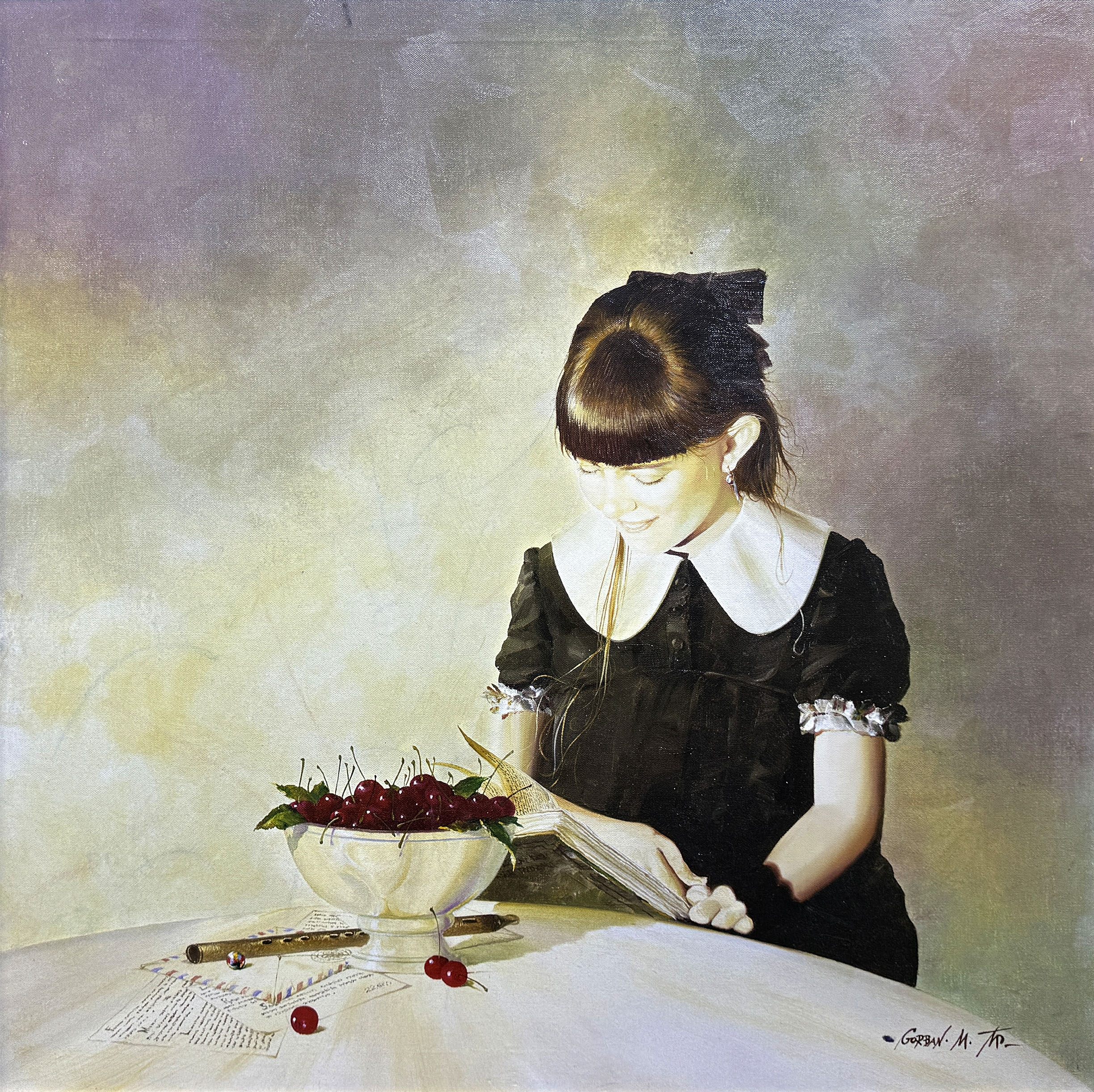 Bowl Of Cherries by Michael Gorban