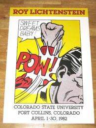 Pow! Sweet Dreams by Roy Lichtenstein at Dovehouse Contemporary