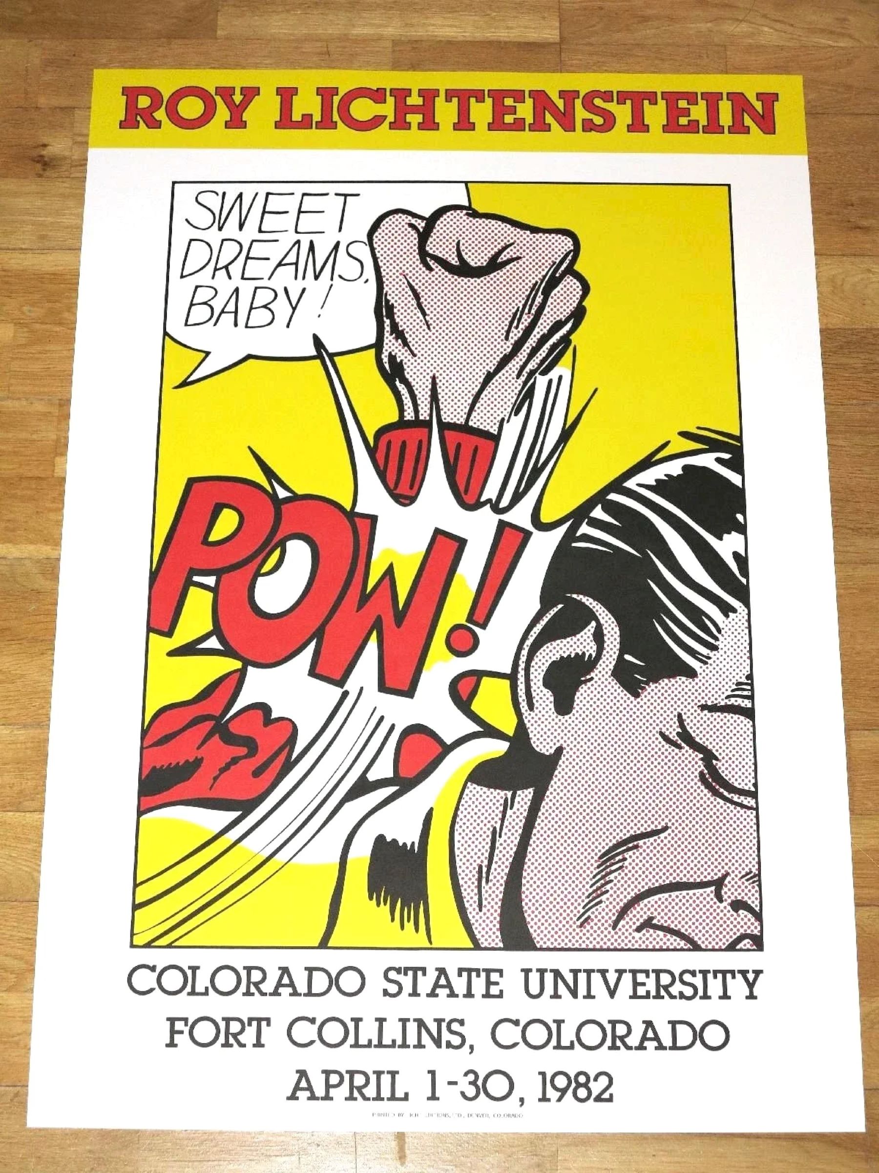 Pow! Sweet Dreams by Roy Lichtenstein