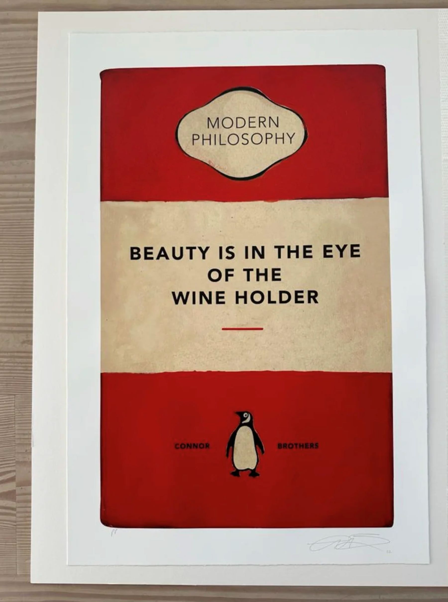 Wineholder by The Connor Brothers