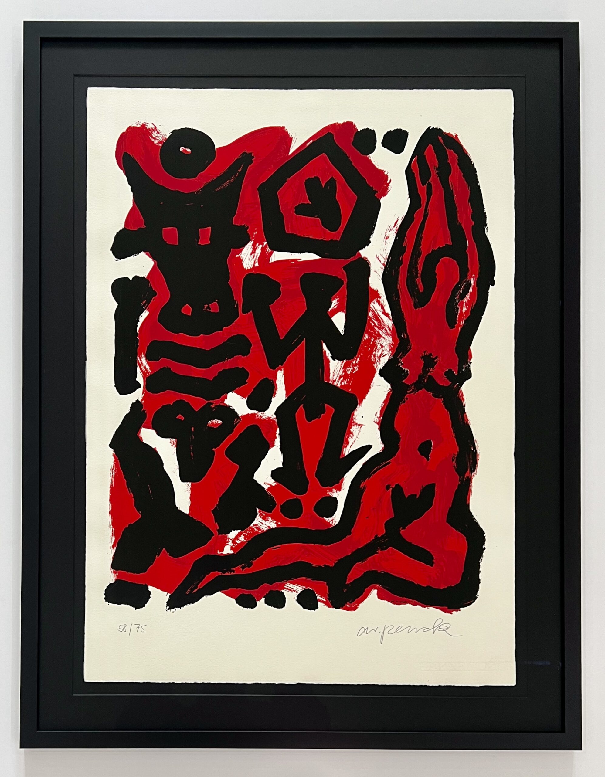 Bull (from Standard West Series) by A.R. Penck