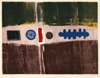 Blue Circle by Michael Rothenstein at Annex Galleries