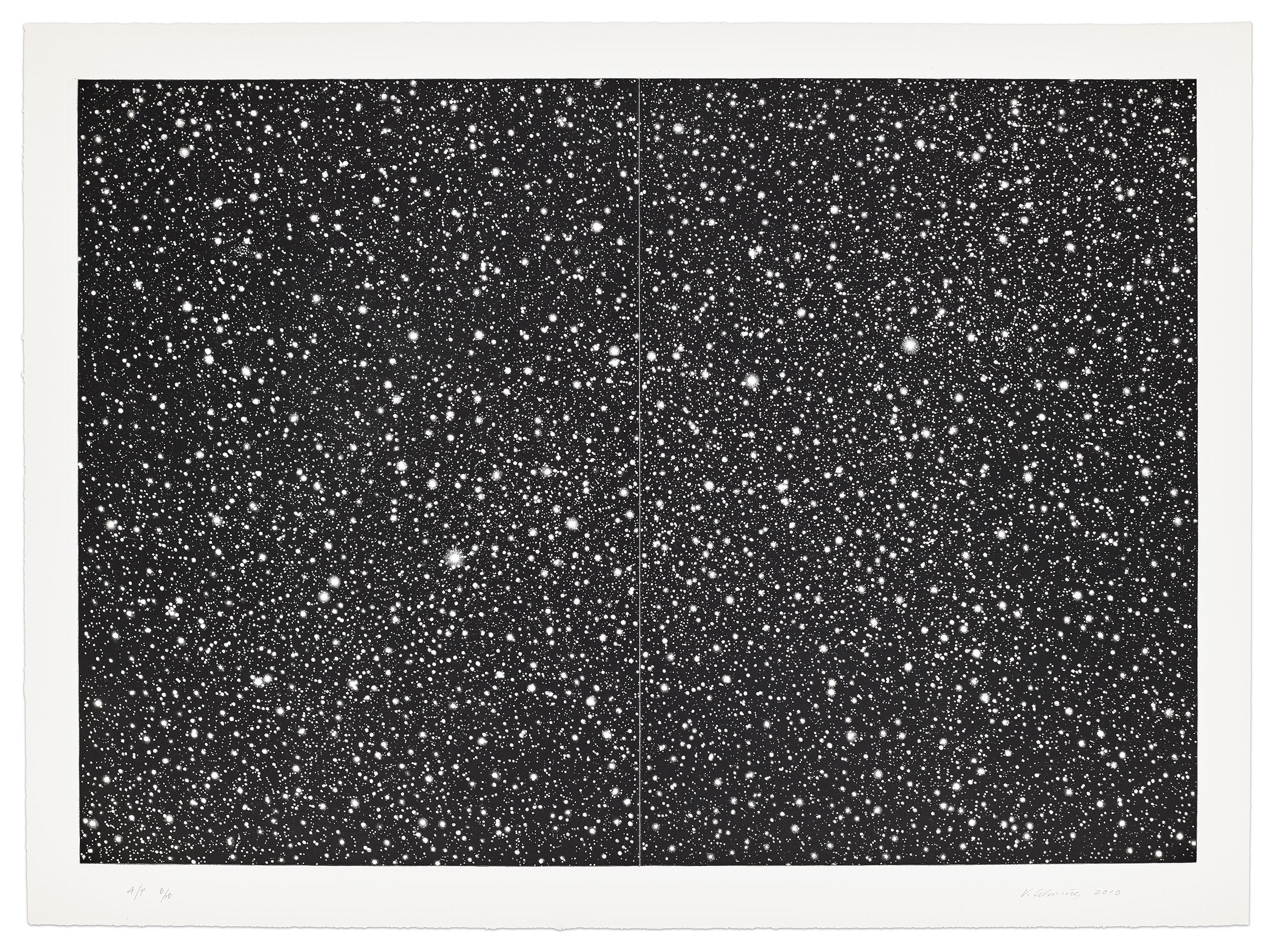 Starfield by Vija Celmins