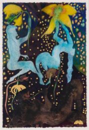Afternoon with la Soufrière (Prelude 4) by Chris Ofili at Dellasposa