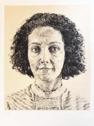 Emily/Fingerprint by Chuck Close at Hamilton-Selway Fine Art