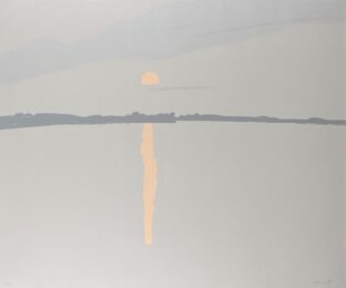 Sunset, Lake Wesserunsett I by Alex Katz at Michael Lisi/Contemporary Art