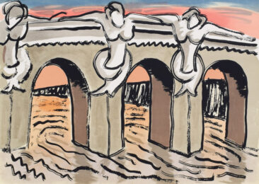 Le Pont Neuf by Man Ray at Gilden's Art Gallery