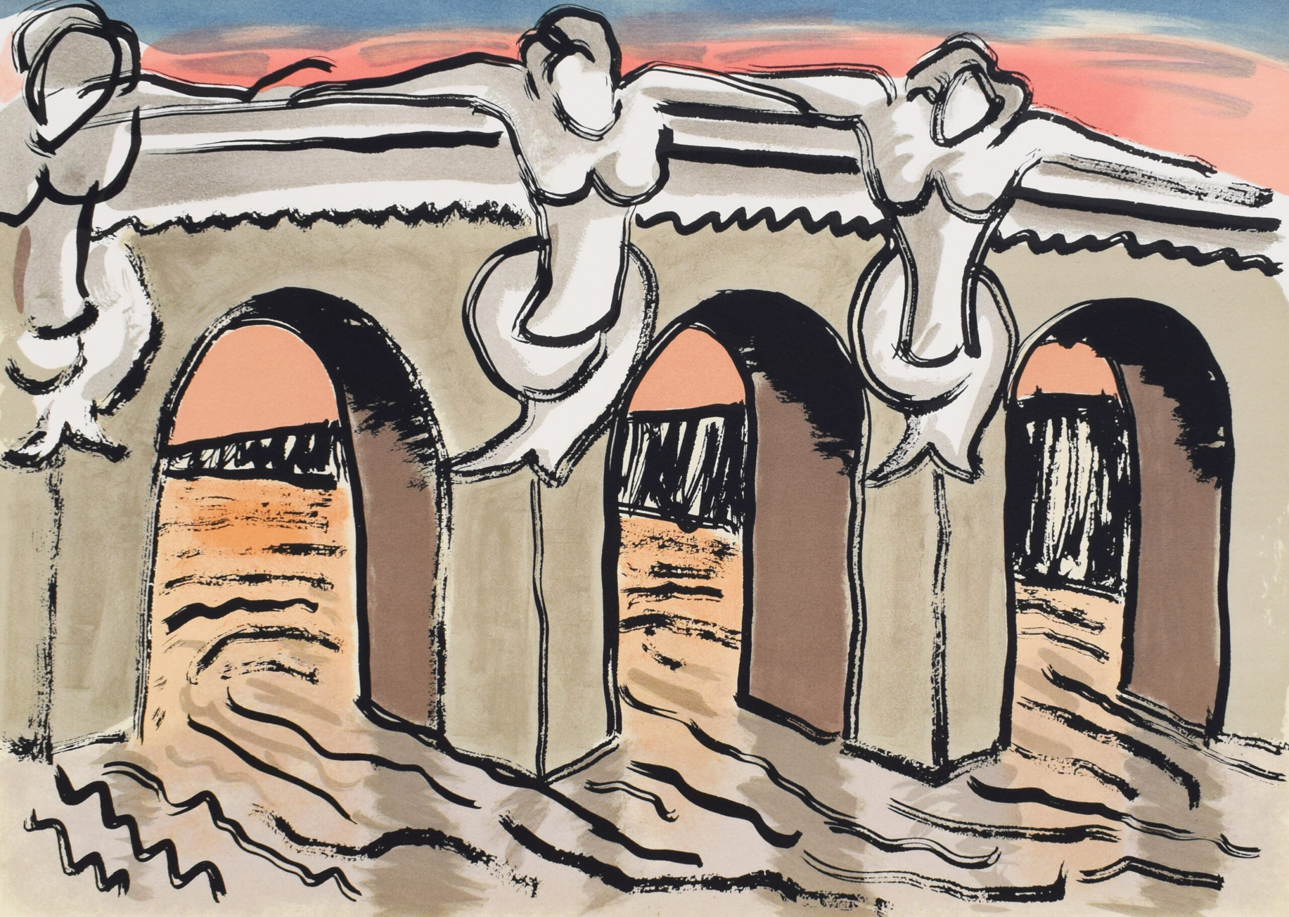 Le Pont Neuf by Man Ray