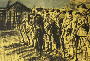 Inspecting New Recruits by Mick O’Dea at Stoney Road Press