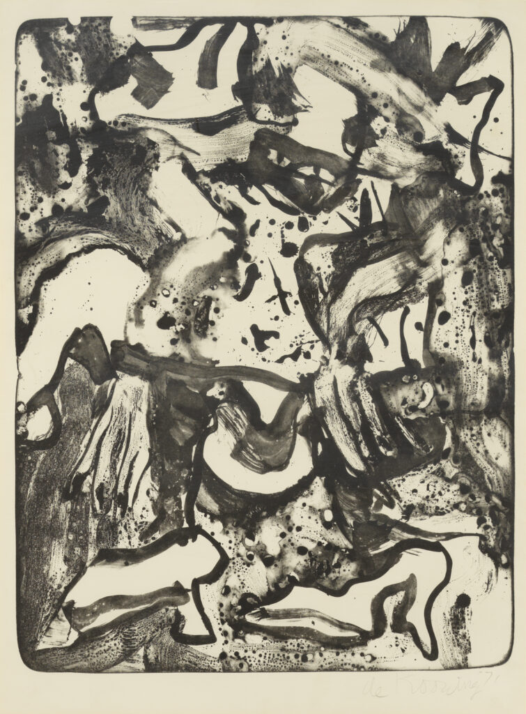 Willem de Kooning printmaking