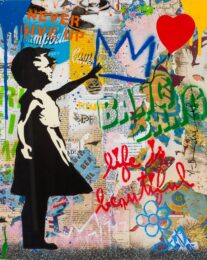Balloon Girl by Mr. Brainwash at Michael Lisi/Contemporary Art