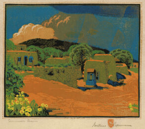 Summer Rain by Gustave Baumann at Annex Galleries