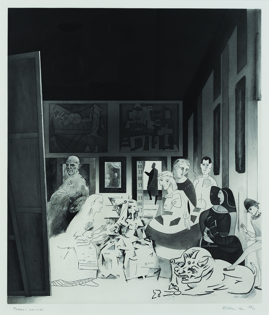 Picasso’s Las Meninas from Hommage à Picasso Portfolio by Richard Hamilton