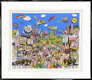 Remembering The 70’s by Charles Fazzino at GallArt.com