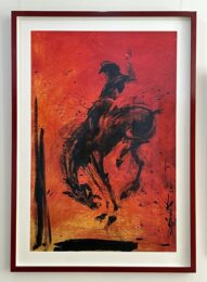 Horse & Rider – Red by Richard Hambleton at Dellasposa
