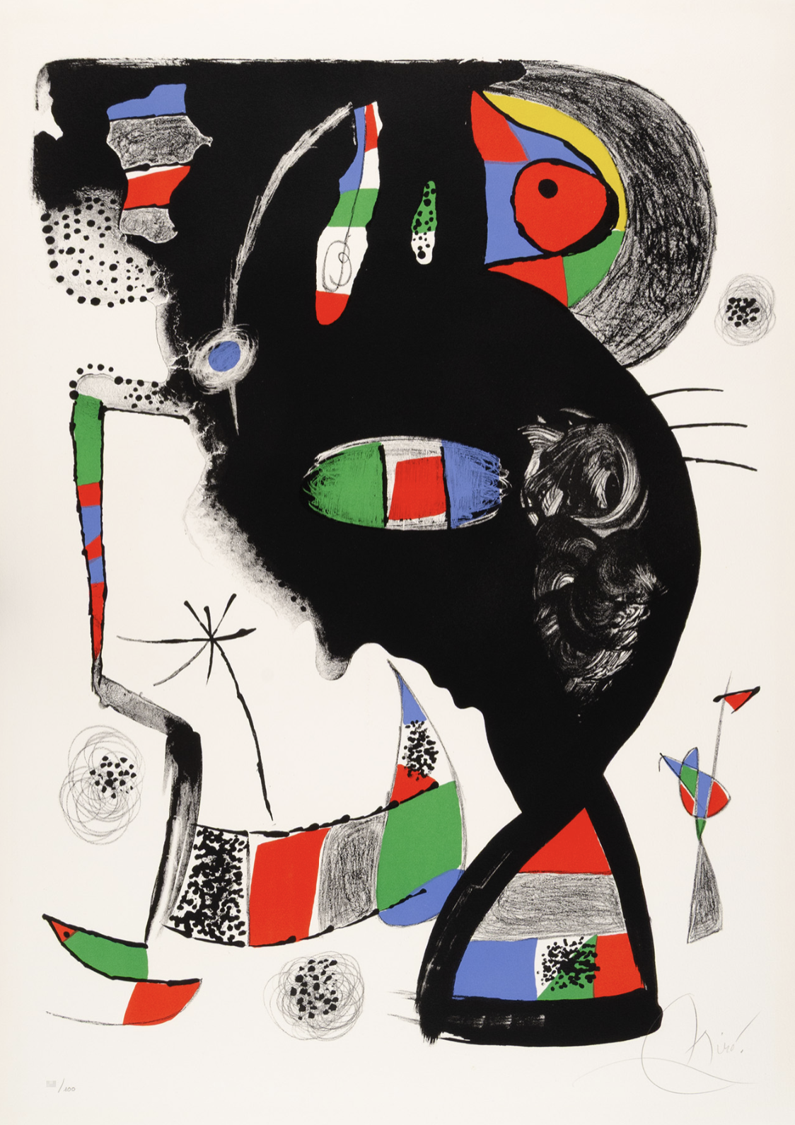 42, Rue Blomet by Joan Miro