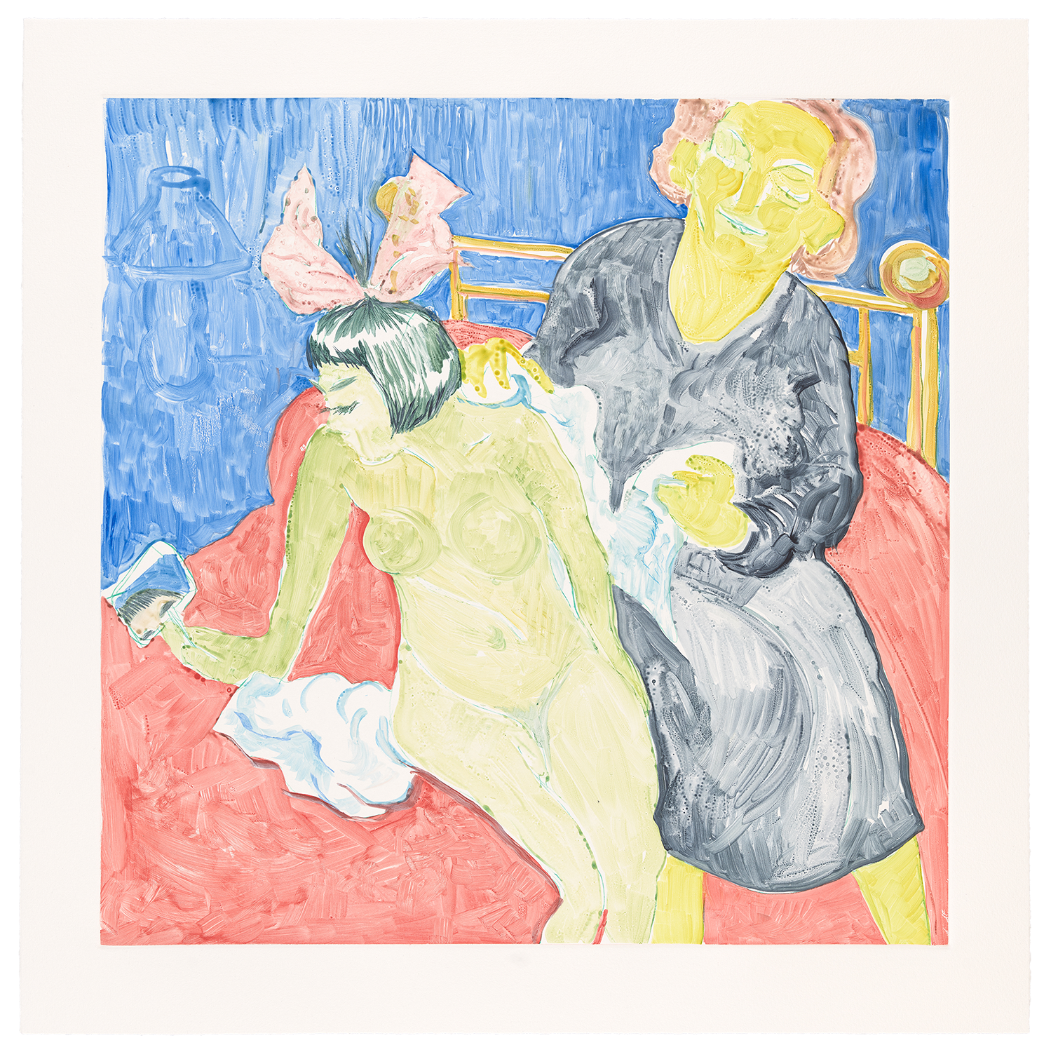 Red Bed People by Dasha Shishkin