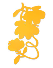 Lantern Flowers (Yellow) by Donald Sultan at Michael Lisi/Contemporary Art