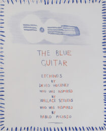 The Blue Guitar [Title], from: The Blue Guitar by David Hockney at Gilden's Art Gallery