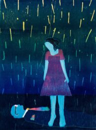 Shooting Stars In Your Black Hair by Tom Hammick at peacock: a workshop for art