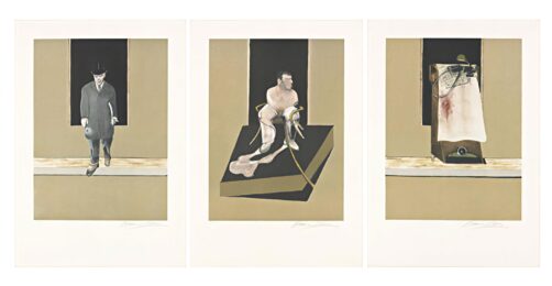 Tryptych 1986/1987 by Francis Bacon at Zebra One
