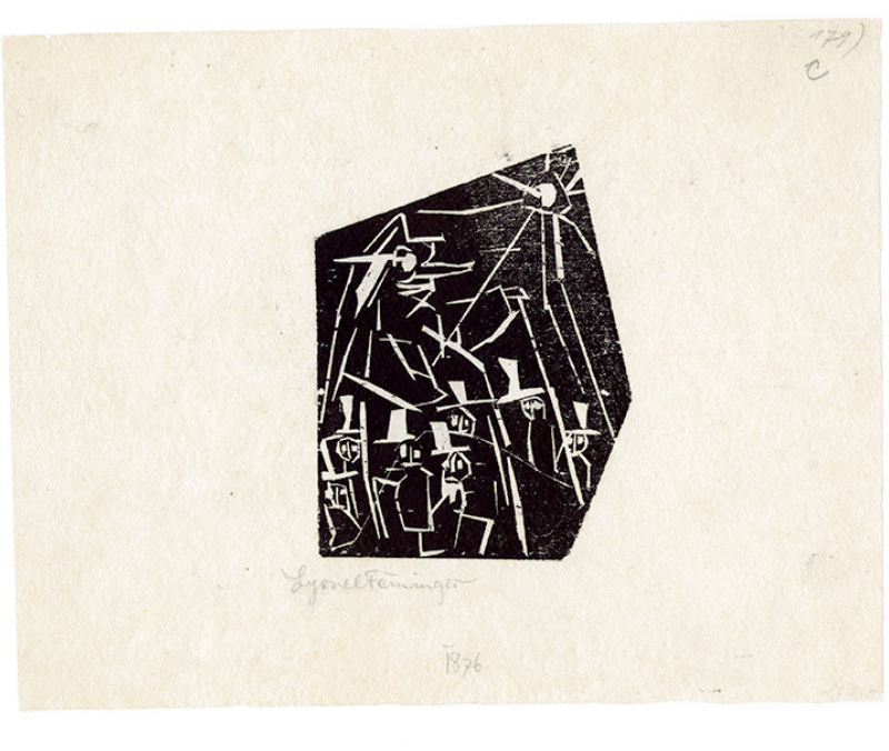Da – Da I by Lyonel Feininger