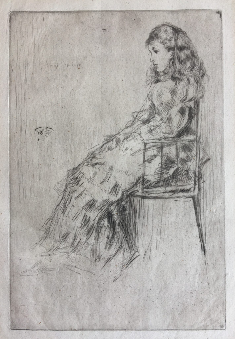 Fanny Leland by James Abbott McNeill Whistler