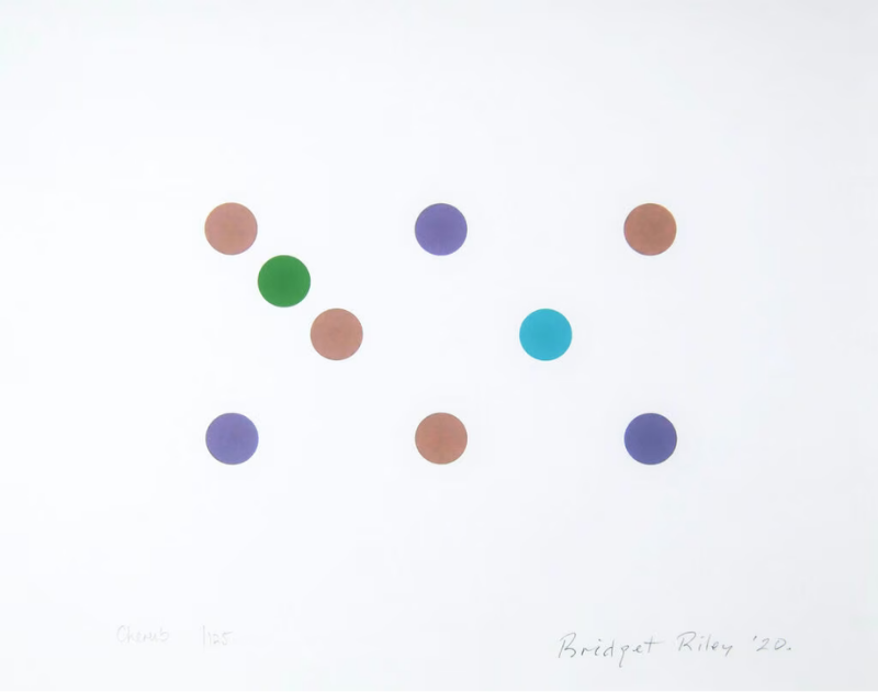 Cherub by Bridget Riley
