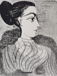Woman with a Hair Bun | Femme au chignon by Pablo Picasso at Gilden's Art Gallery
