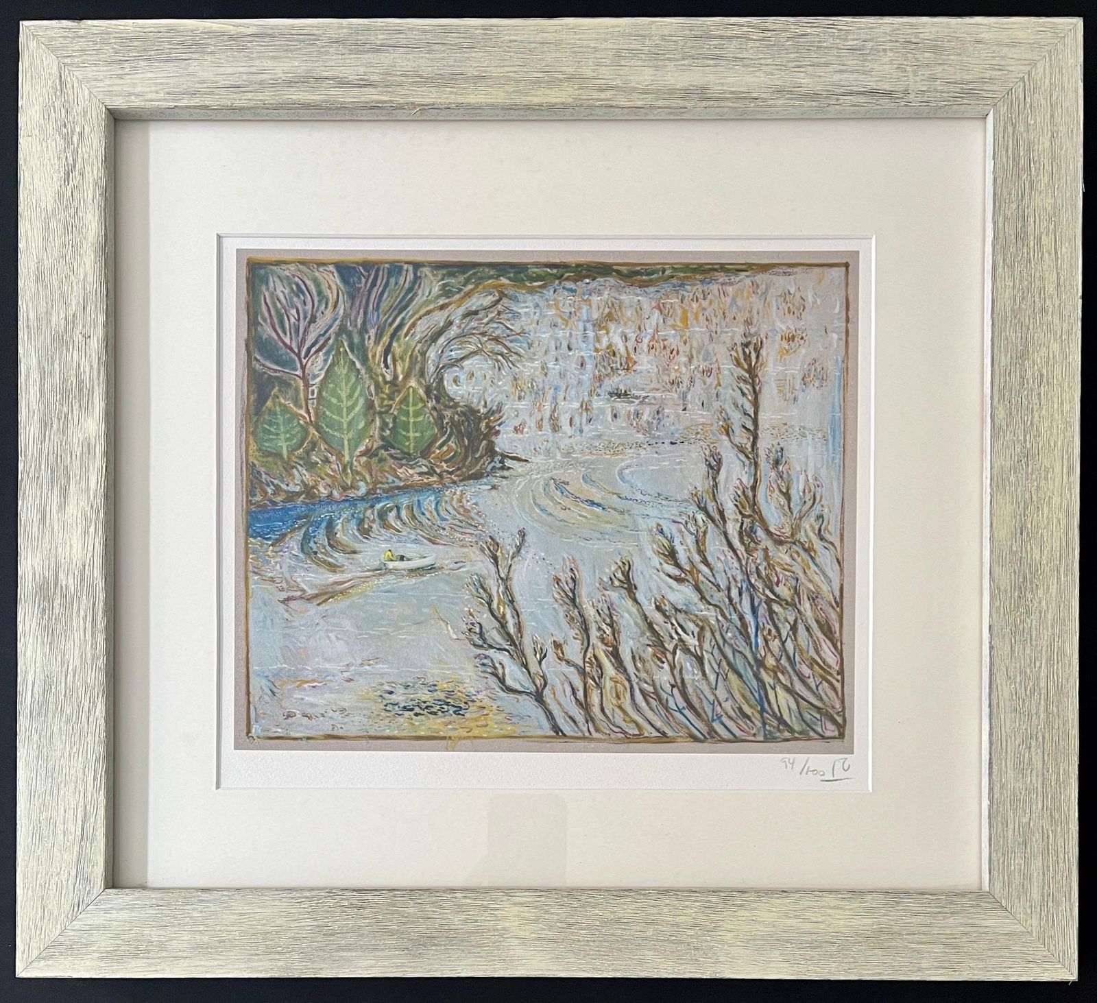 Man in a Small Boat by Billy Childish