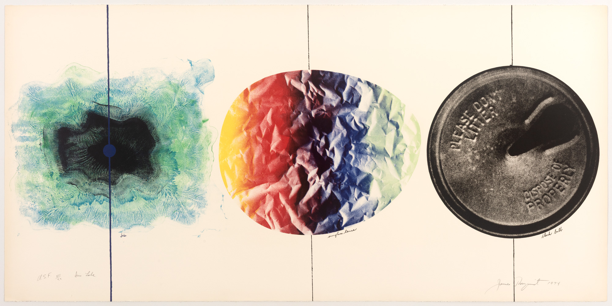 Iris Lake by James Rosenquist