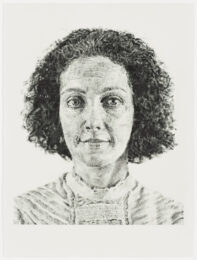 Emily/Fingerprint by Chuck Close at Graphicstudio