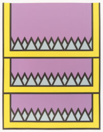 Untitled State II (GS 129 State II) by Nicholas Krushenick at Graphicstudio