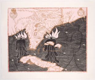 Lagrimas Negras (Black Tears) by Ibrahim Miranda at Graphicstudio