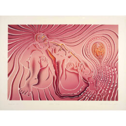 Birth Tear/Tear by Judy Chicago at Turner Carroll Gallery