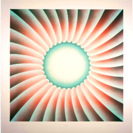 Through the Flower by Judy Chicago at Turner Carroll Gallery