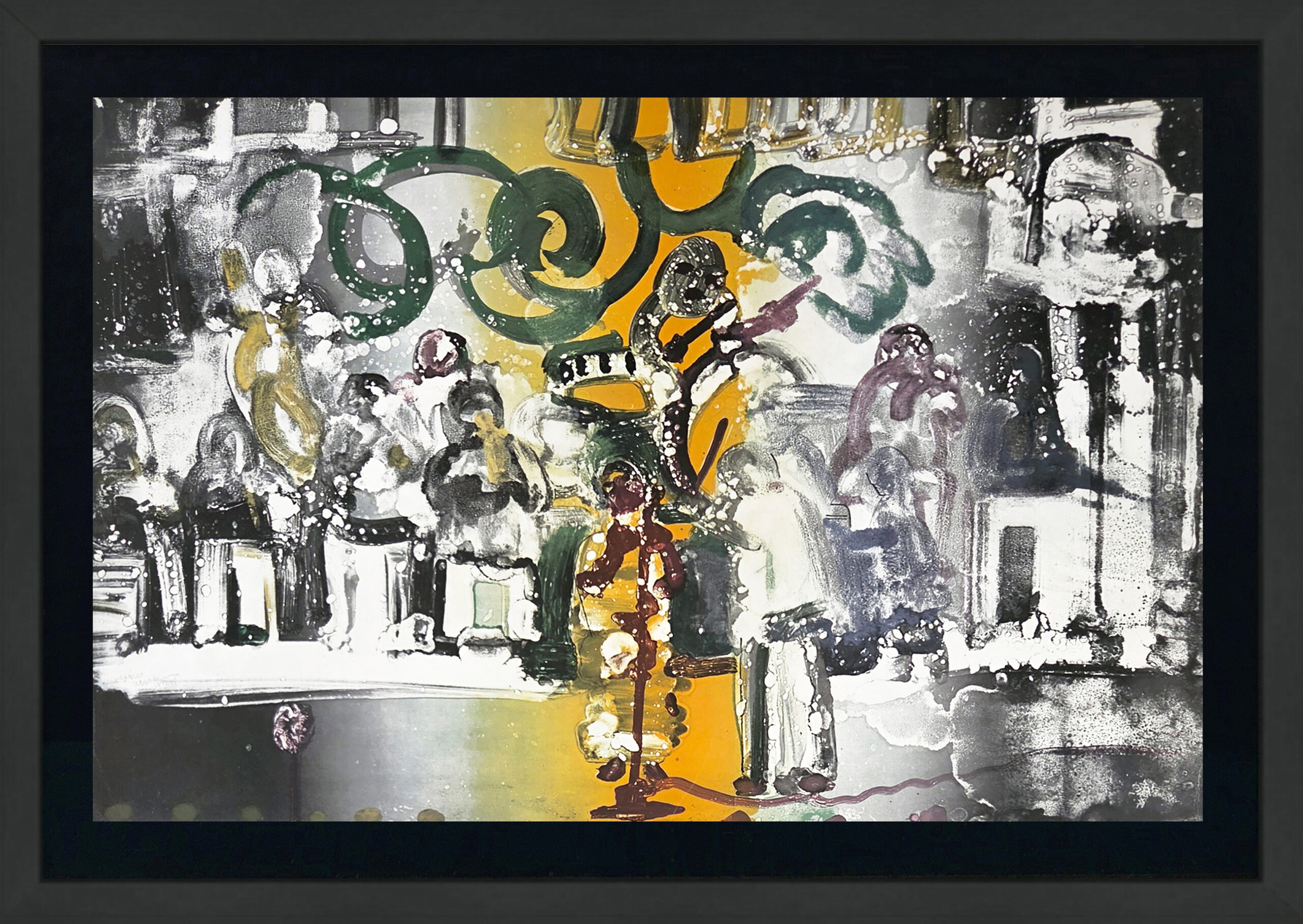 Introduction for a Blues Queen by Romare Bearden