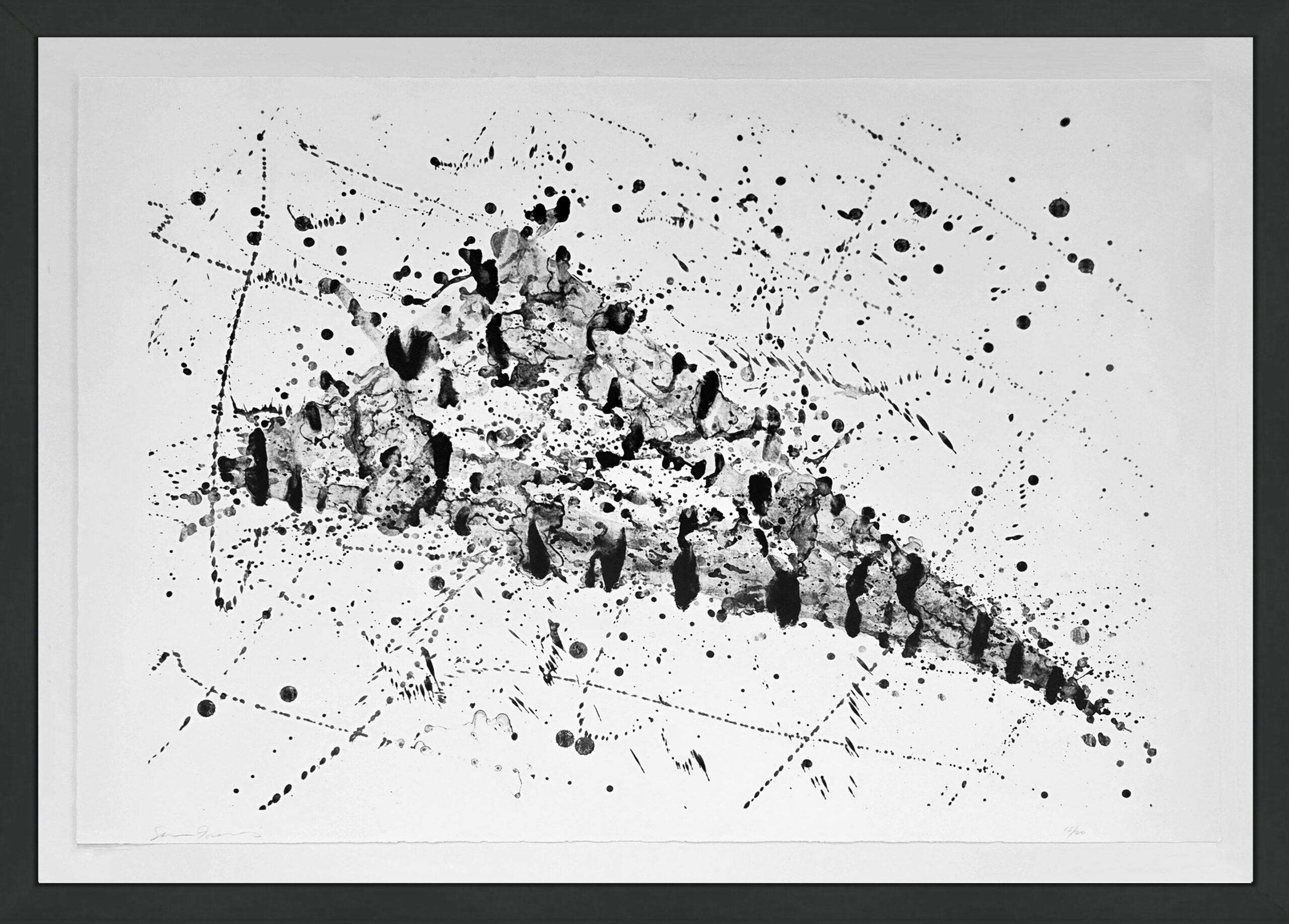 Untitled (SF-240) by Sam Francis