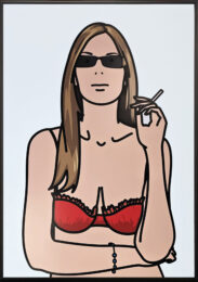 Ruth Smoking 4 by Julian Opie at GallArt.com