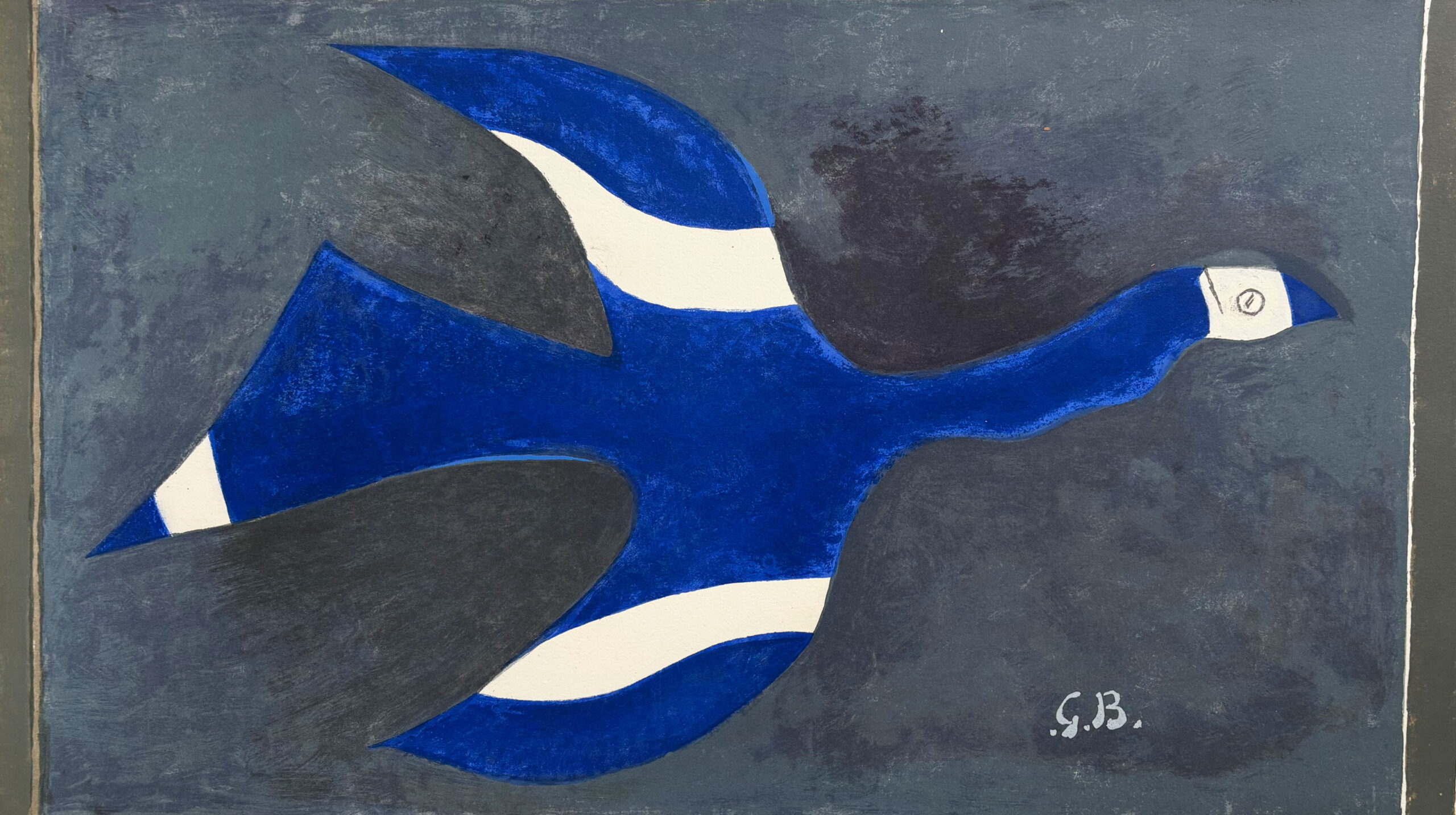 Night Flight (Birds XII) | Vol de nuit (Oiseau XII) by Georges Braque