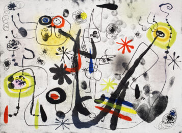 The Hand | La main by Joan Miro at Gilden's Art Gallery