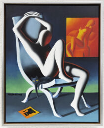 Meow Thoughts by Mark Kostabi at GallArt.com