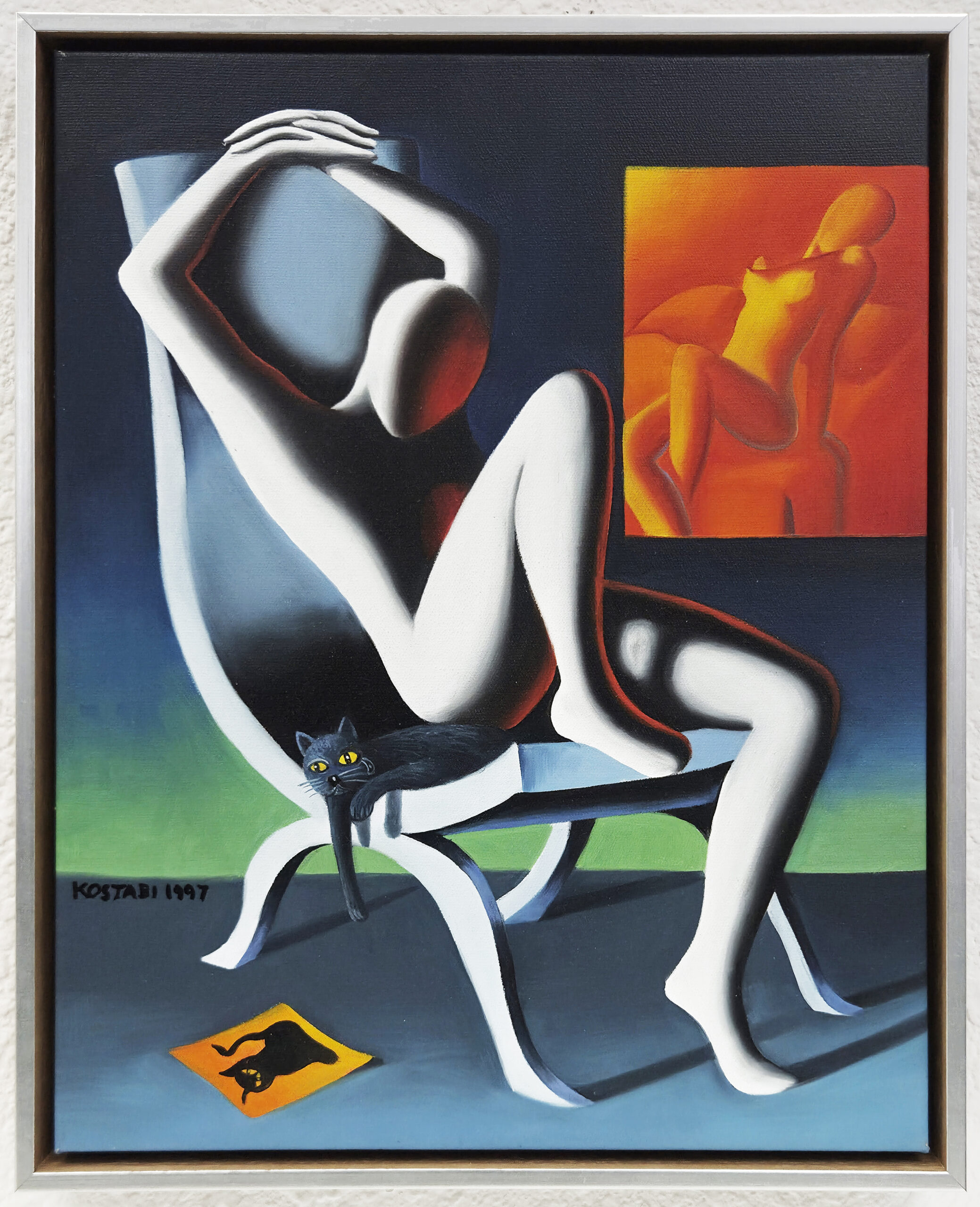 Meow Thoughts by Mark Kostabi
