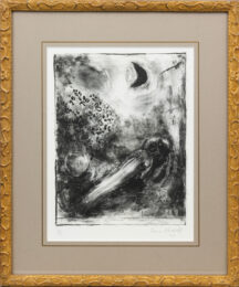 À la fenêtre (At the Window) by Marc Chagall at Epicentrum Art Gallery